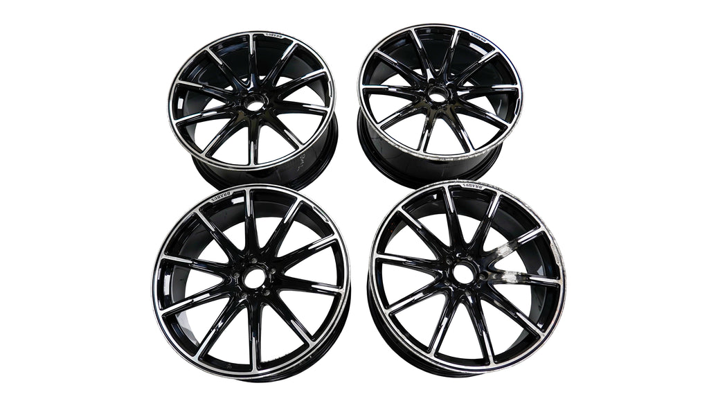 Mercedes AMG Brabus Monoblock Z 24×10 Wheelset Black