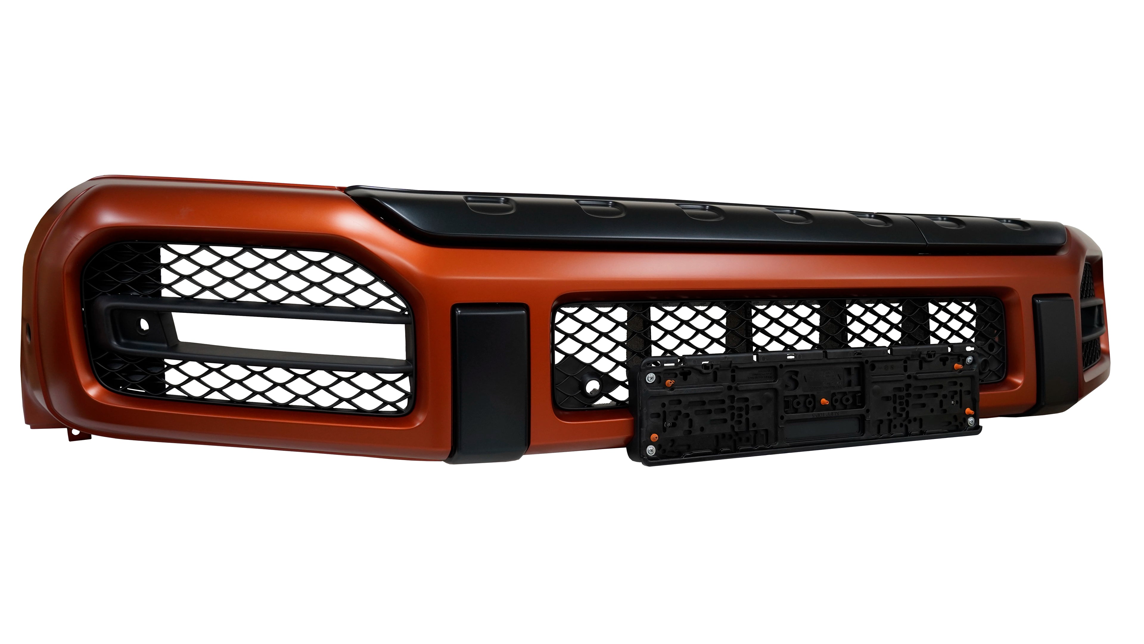 Mercedes AMG G-63 Front Lower Bumper Orange