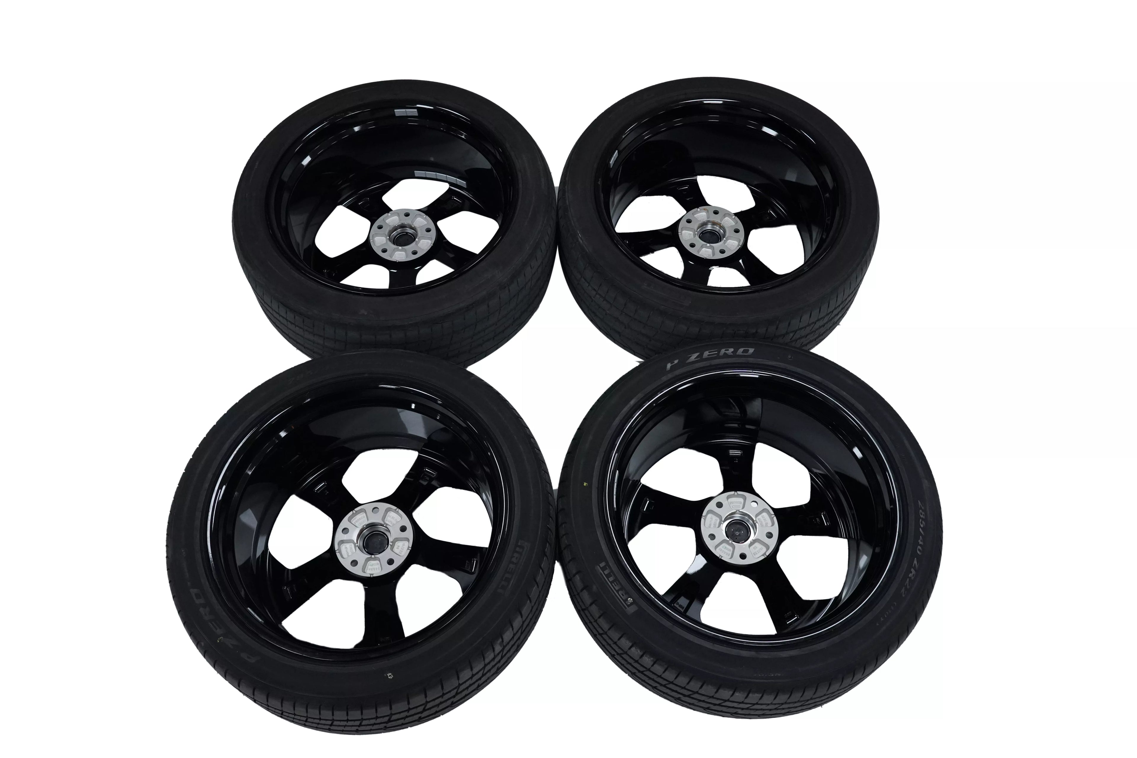 Bentley Bentayga S Wheels Rims with Tyres Black OEM 36A601025