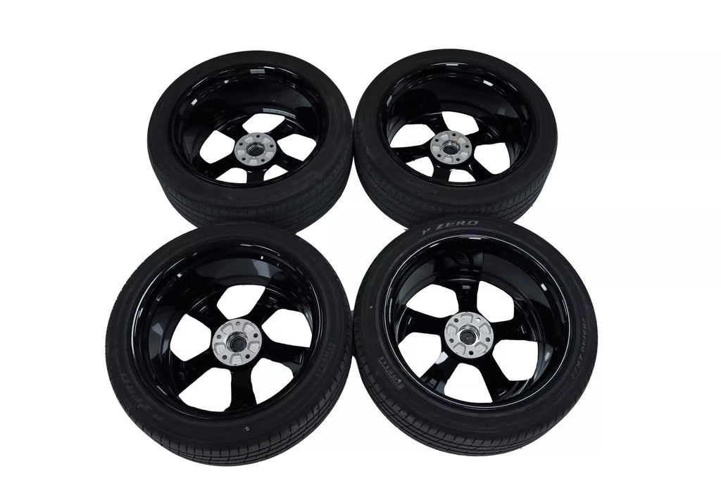 Bentley Bentayga Wheels Rims with Tyres Black OEM 36A601025