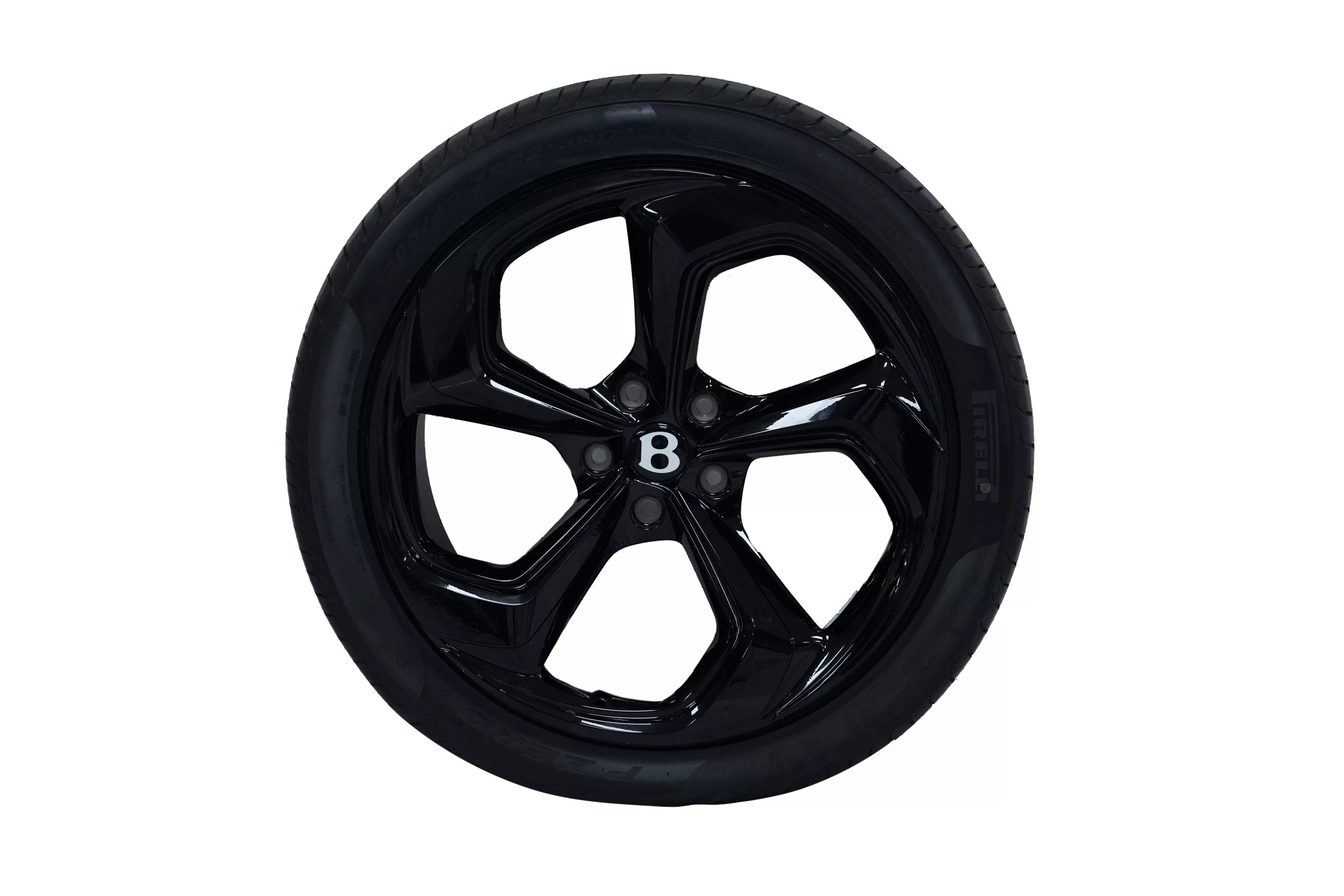 Bentley Bentayga S Wheels Rims with Tyres Black OEM 36A601025