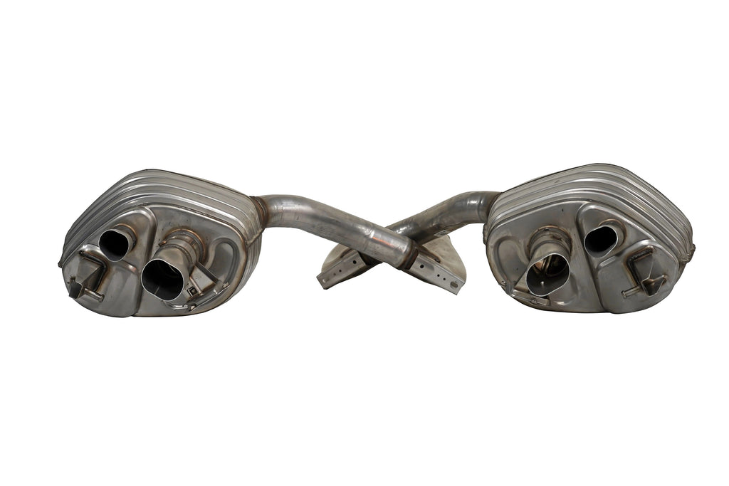 Bentley Continental GTC Exhaust Muffler Silencer LH & RH Silver OEM 3SD253607F 3SD253608F