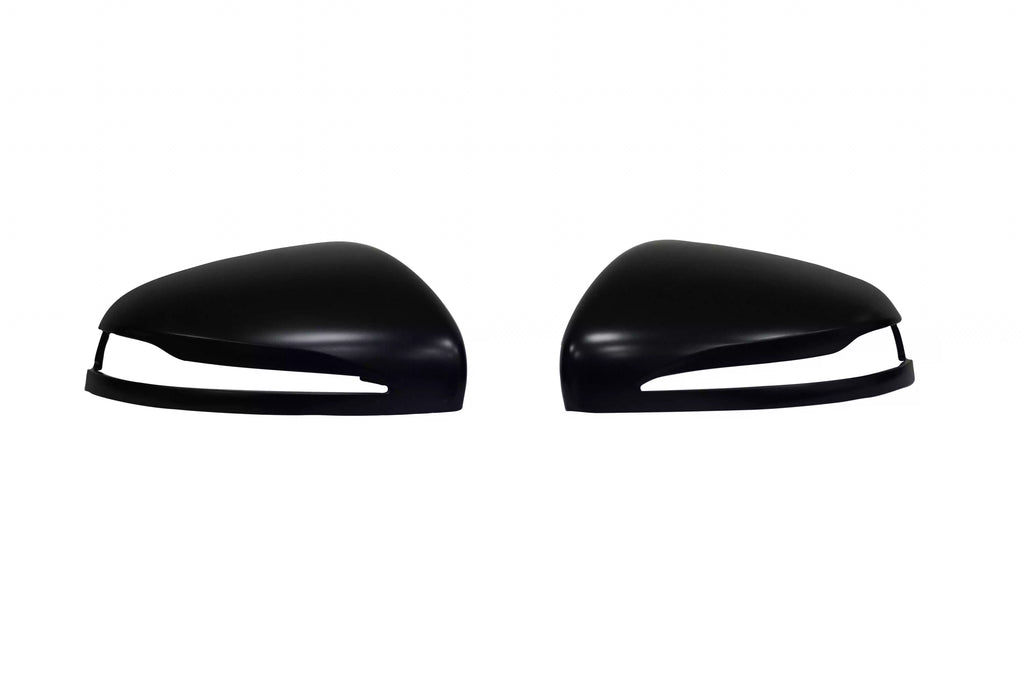 Mercedes AMG G-63 Mirror Cover Cap Left & Right Matte Black OEM A63233360055 A63233360056