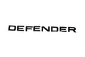 Black Hood + Tail badge Letters – Land Rover Defender
