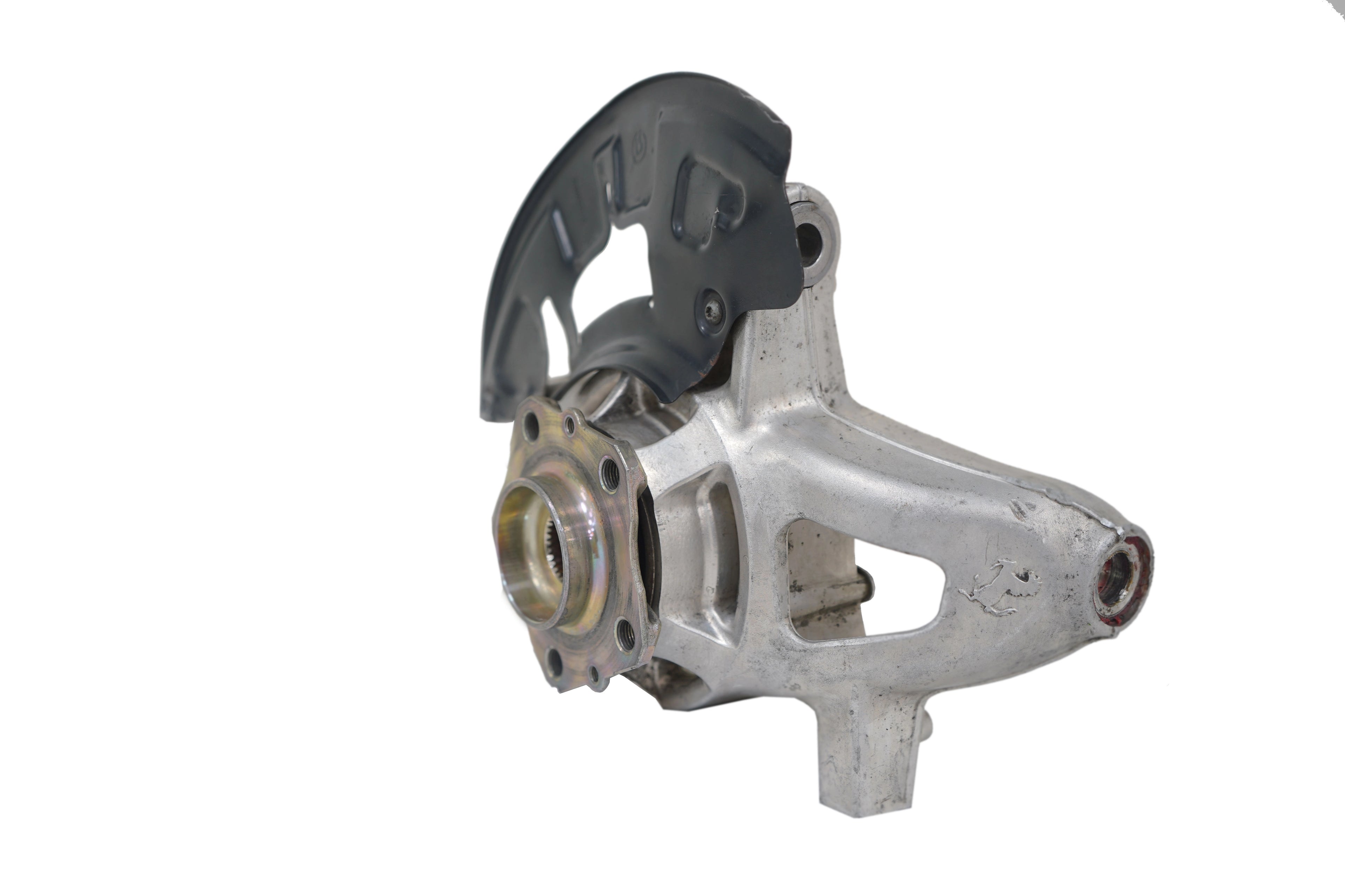 Ferrari 812 Front Left Steering Knuckle Silver OEM 327363