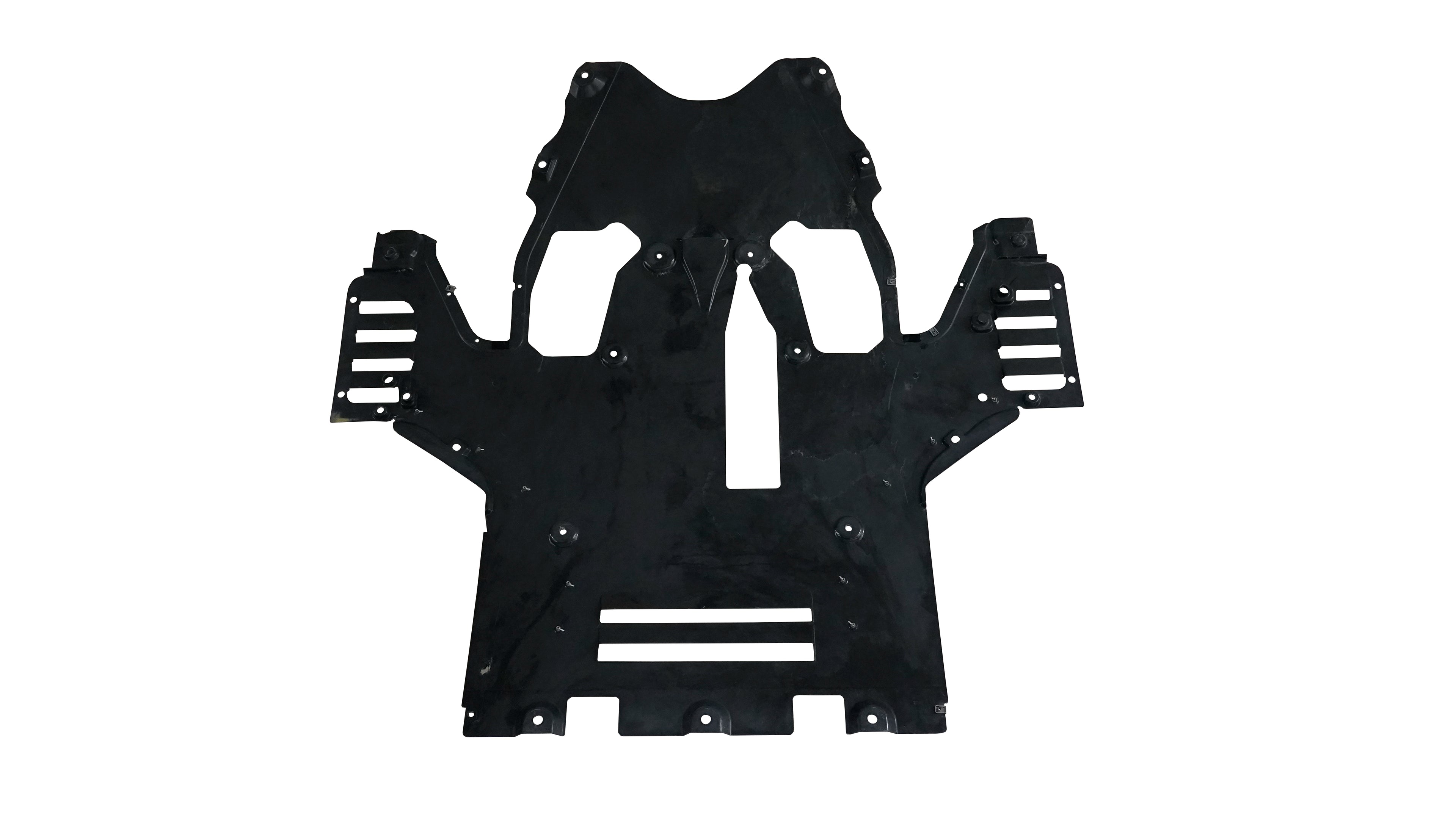 Ferrari 812 Front Flat Undertray Section Complete Black OEM 88080200