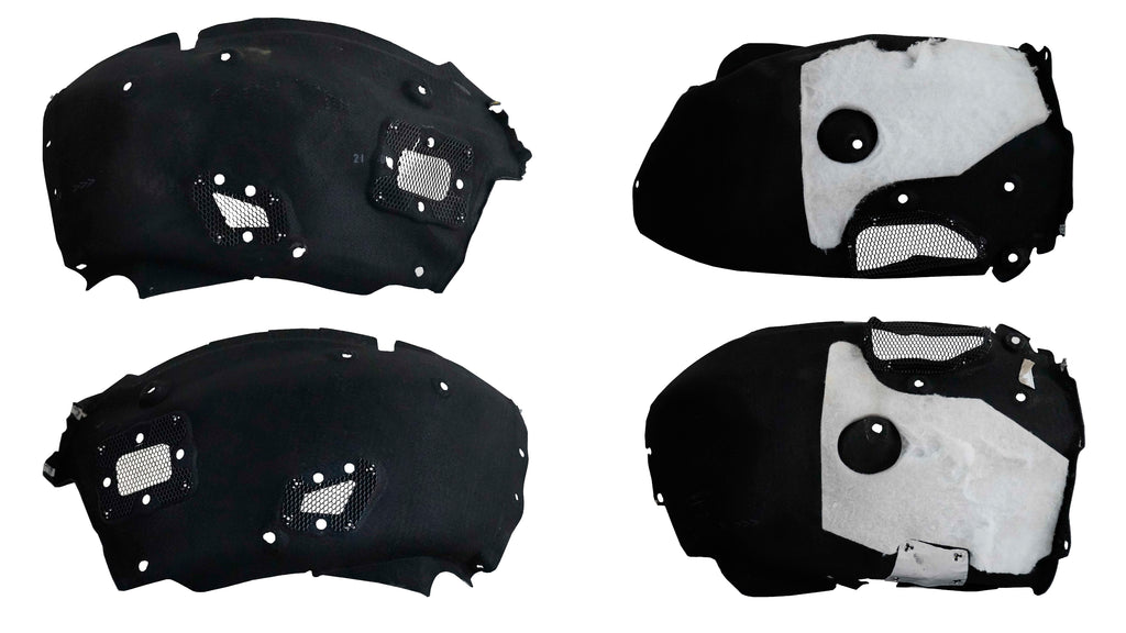 Ferrari 812 Front Wheelhouse Shield Kit Seat Black OEM 088688200