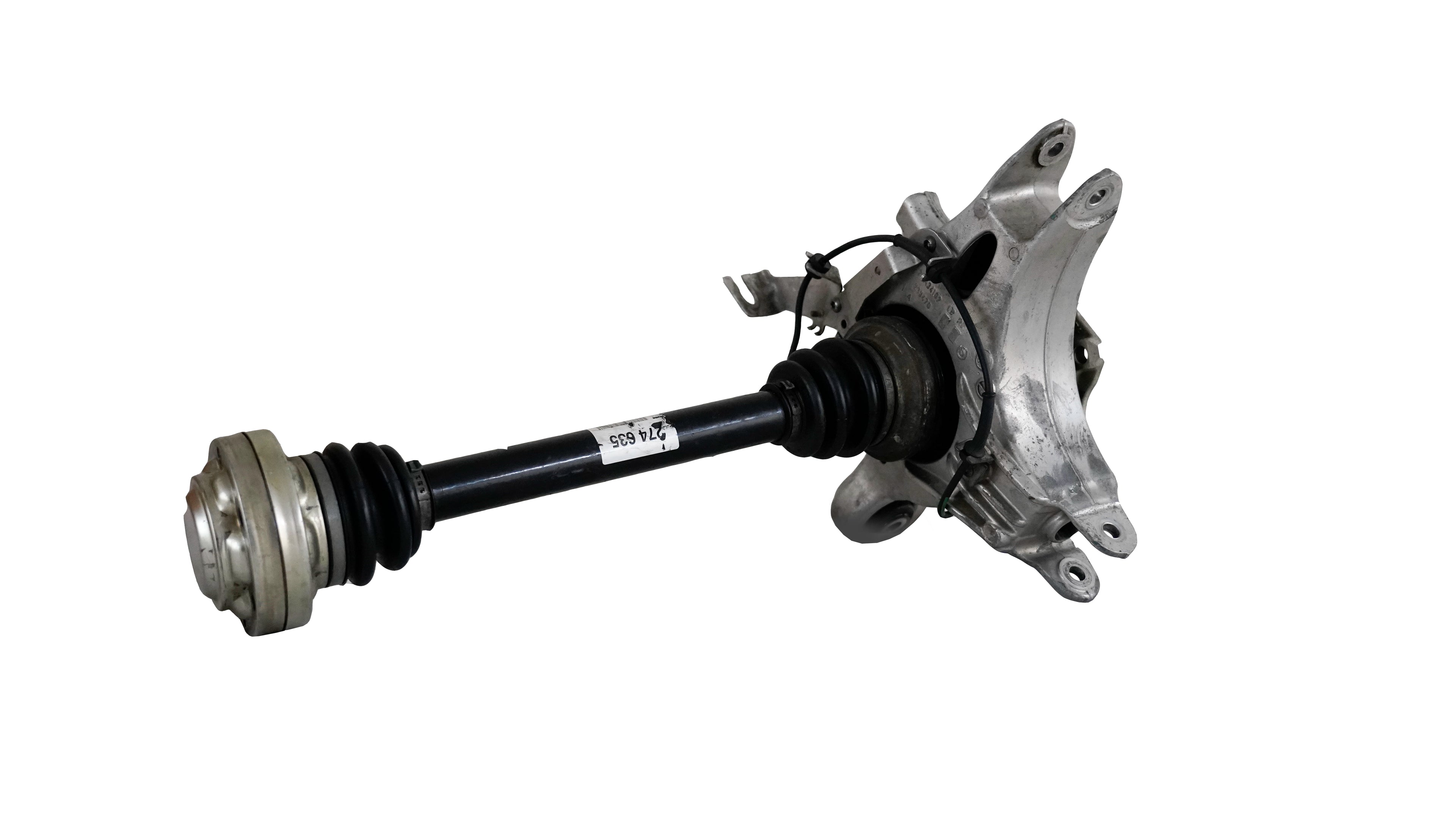 Ferrari 812 Hub Carrier Complete with Axle Shaft Black & Silver OEM 274635