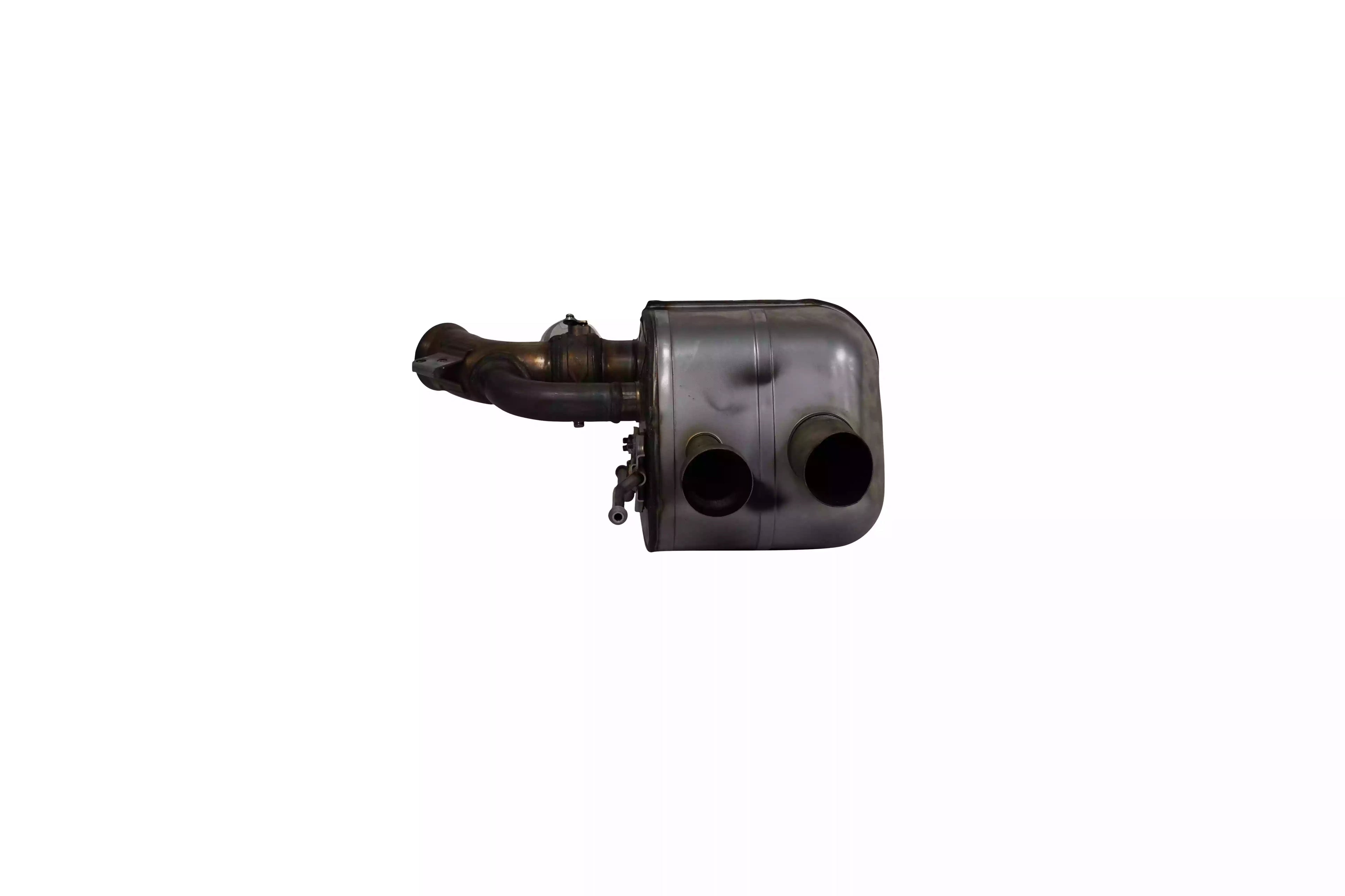 Ferrari 812 Left Rear Silencer OEM 337500 – Genuine Silver Exhaust Component