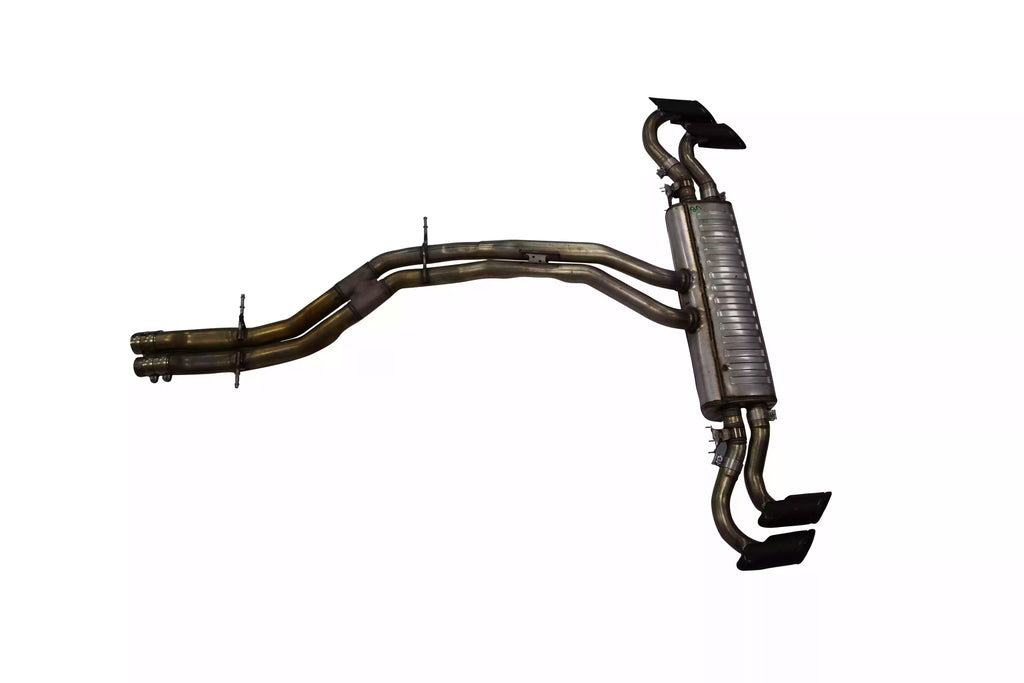Lamborghini Urus Muffler Exhaust System with Tips Silver OEM 4MO253611E