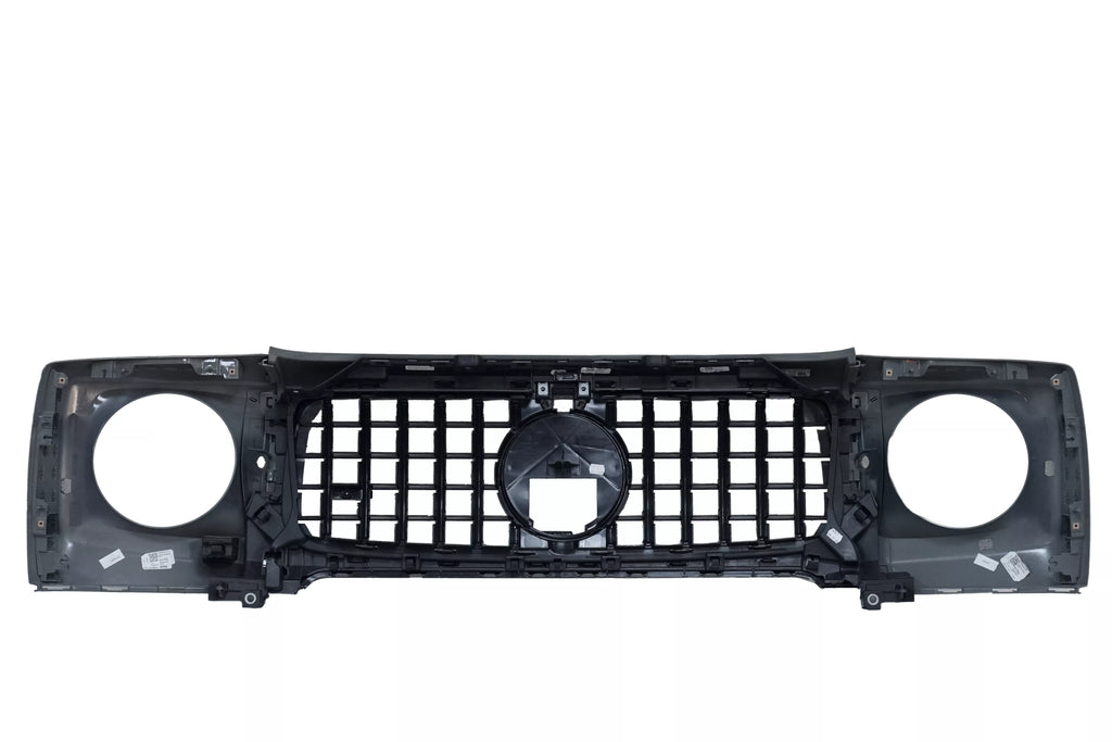 Mercedes AMG G-63 Front Grille And Headlight Covers Grey OEM A4638887100