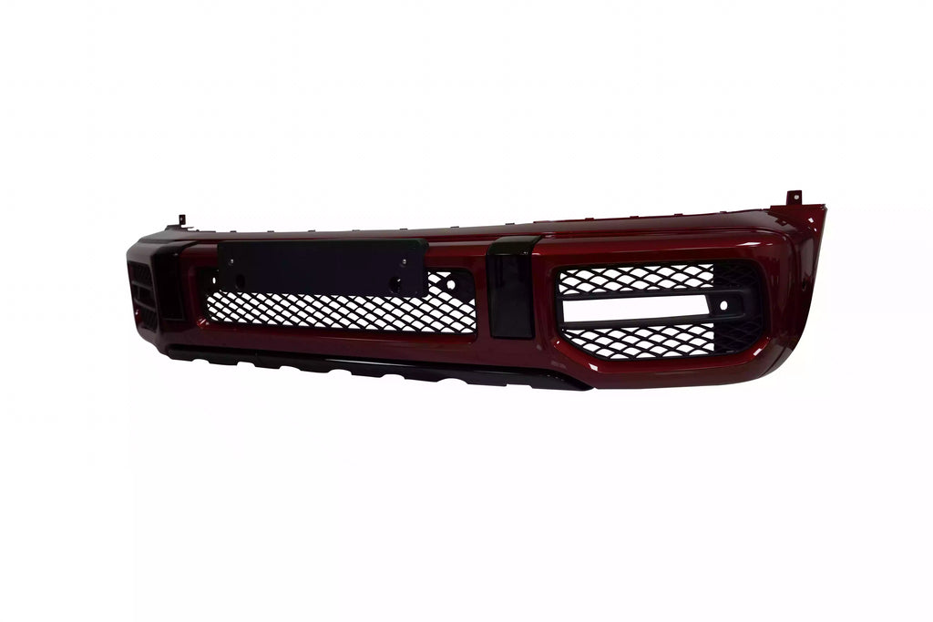 Mercedes AMG G-63 Front Lower Bumper Gloss Red