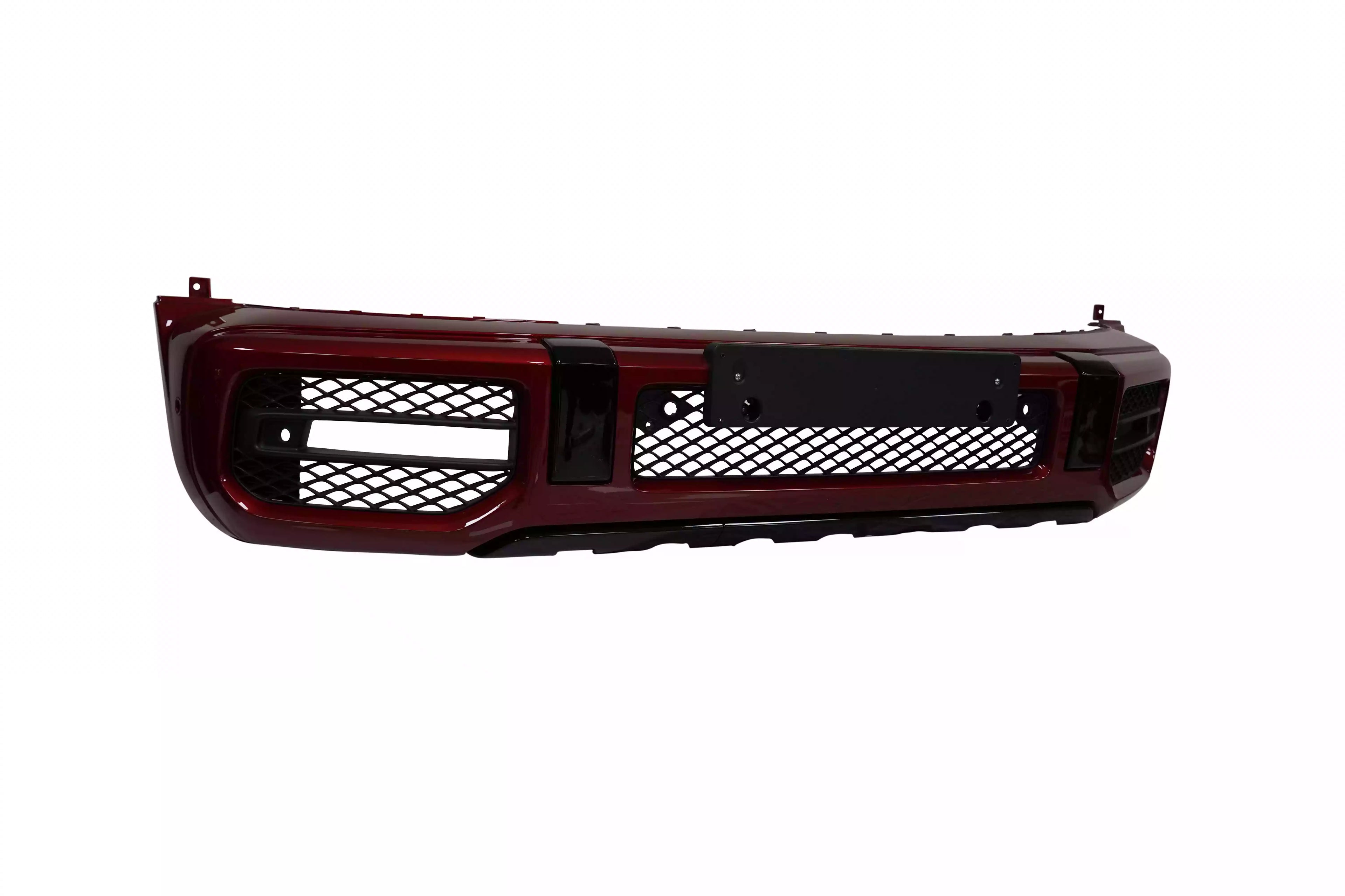 Mercedes AMG G-63 Front Lower Bumper Gloss Red