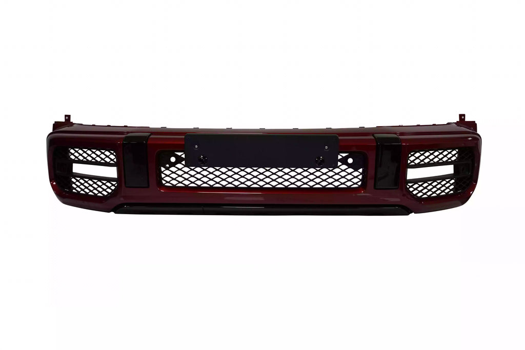Mercedes AMG G-63 Front Lower Bumper Gloss Red