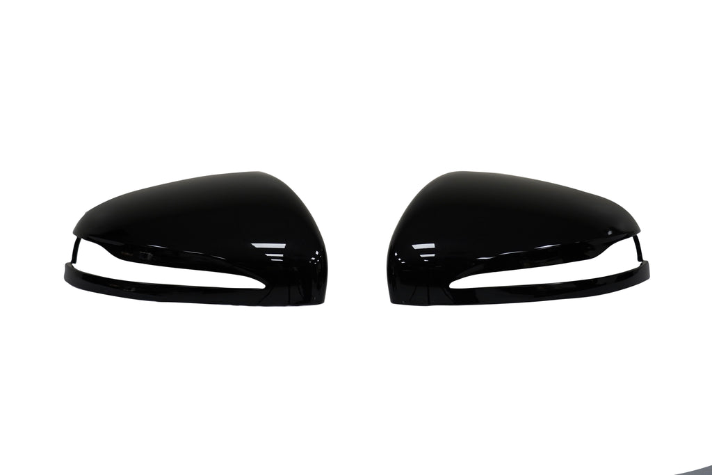 Mercedes AMG G-63 Mirror Cover Cap Left & Right Gloss Black OEM A63233359197 A63233369197