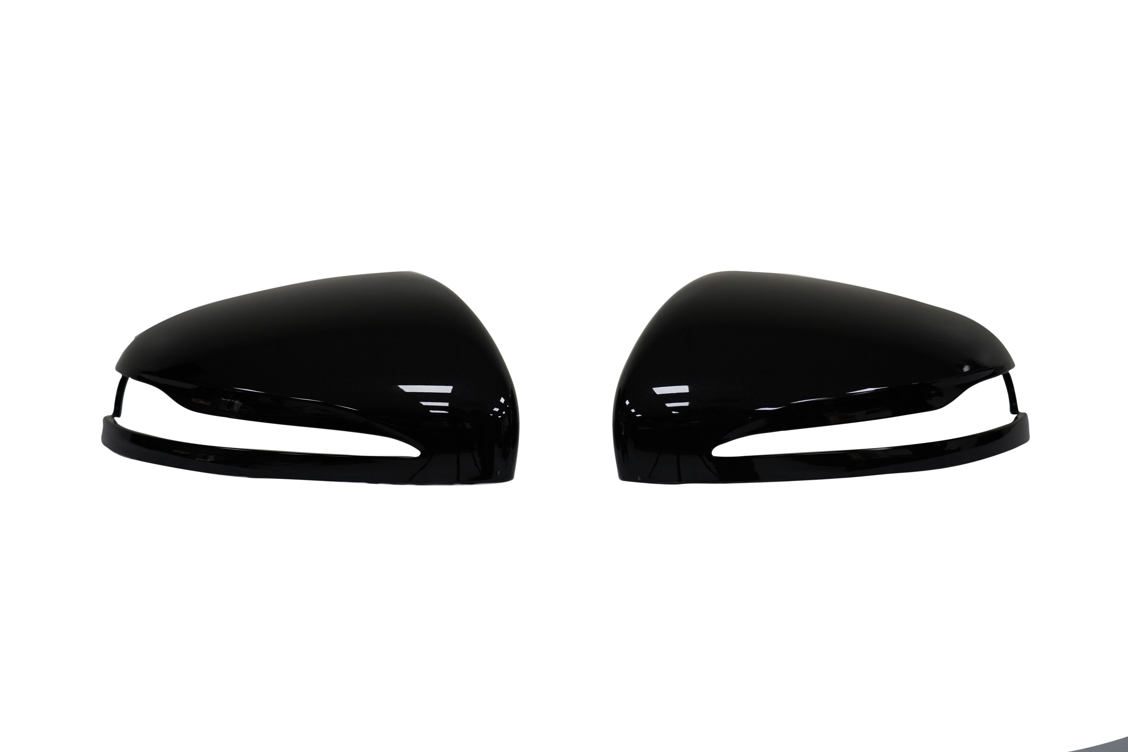 Mercedes AMG G-63 Mirror Cover Cap Left & Right Gloss Black OEM A63233359197 A63233369197