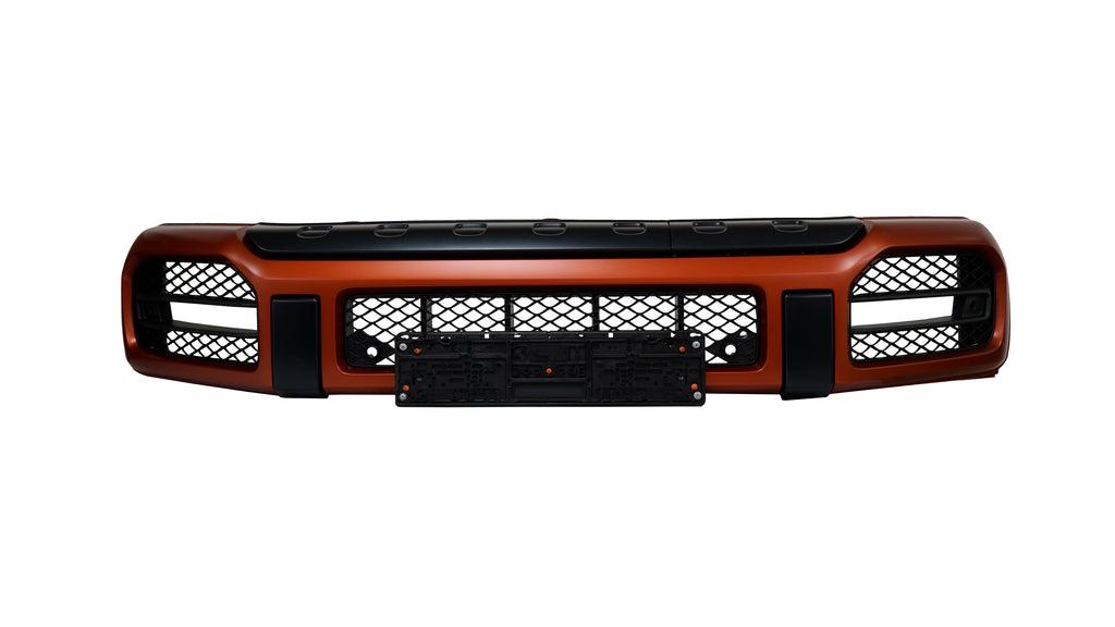 Mercedes AMG G-63 Front Lower Bumper Orange