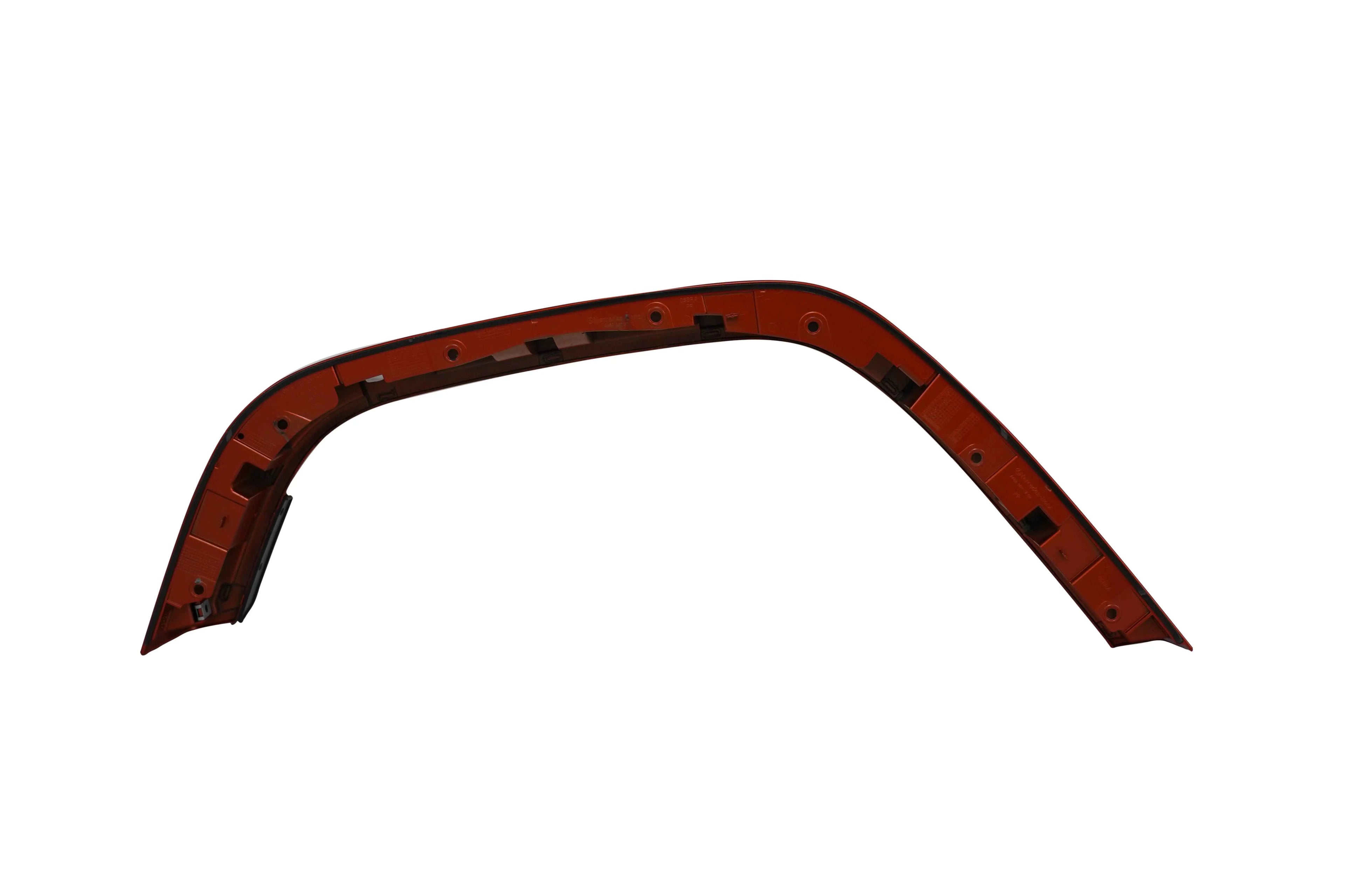 Mercedes AMG G-63 Rear LH & RH Wheel Thread Mudguard Widening Orange OEM A4638805703 A4638805803