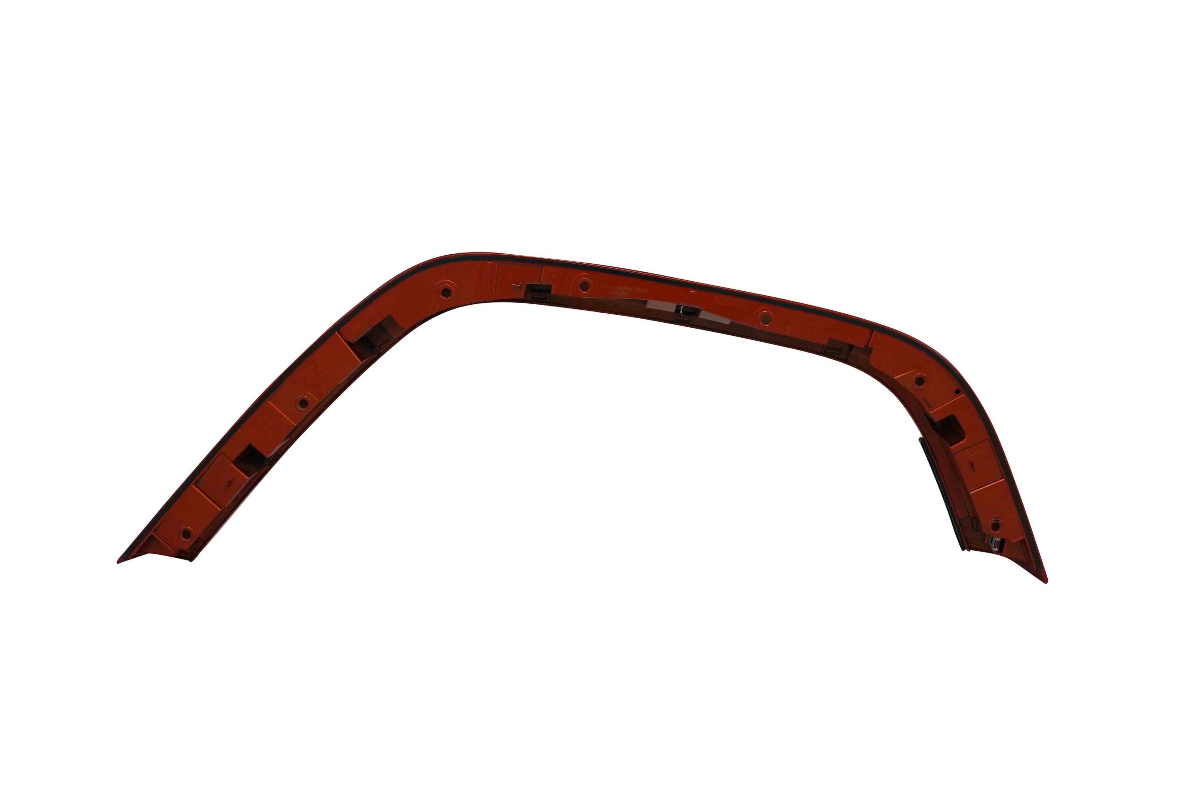 Mercedes AMG G-63 Rear LH & RH Wheel Thread Mudguard Widening Orange OEM A4638805703 A4638805803