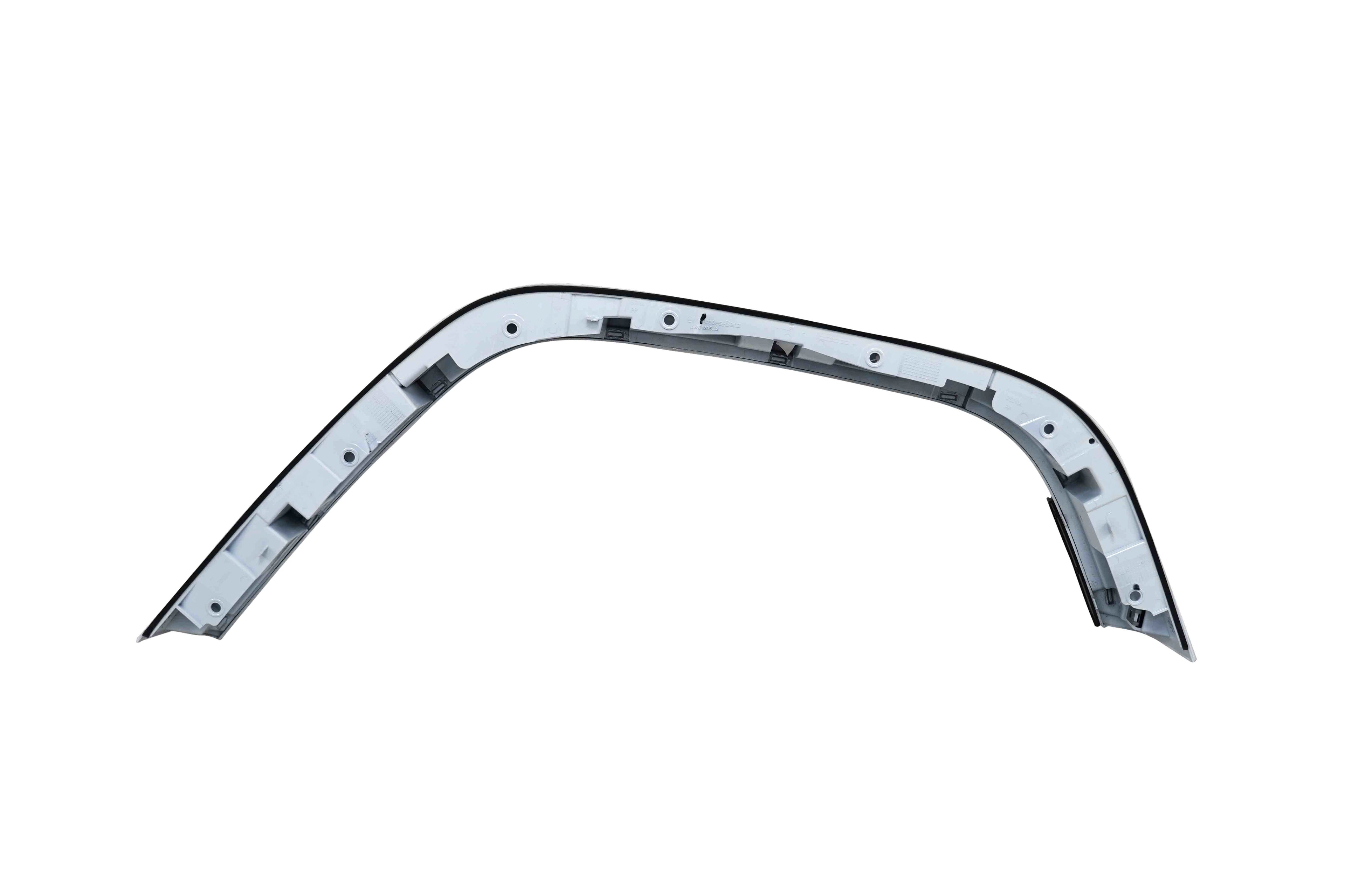 Mercedes AMG G-63 Rear LH & RH Wheel Thread Mudguard Widening Gloss Silver OEM A4638805703 A4638805803
