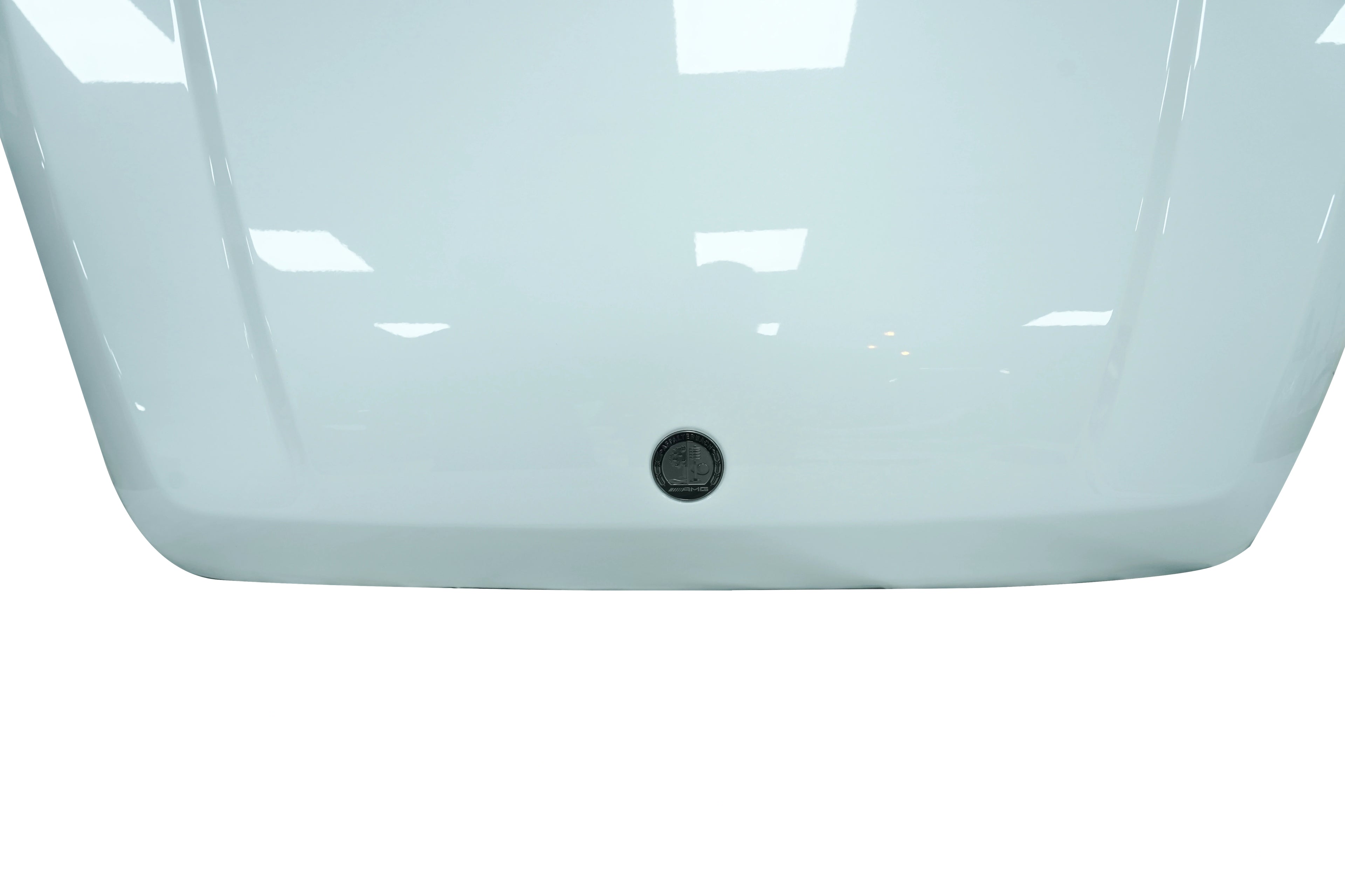 Mercedes AMG G63 2025 Hood opalite white bright OEM A0008179909