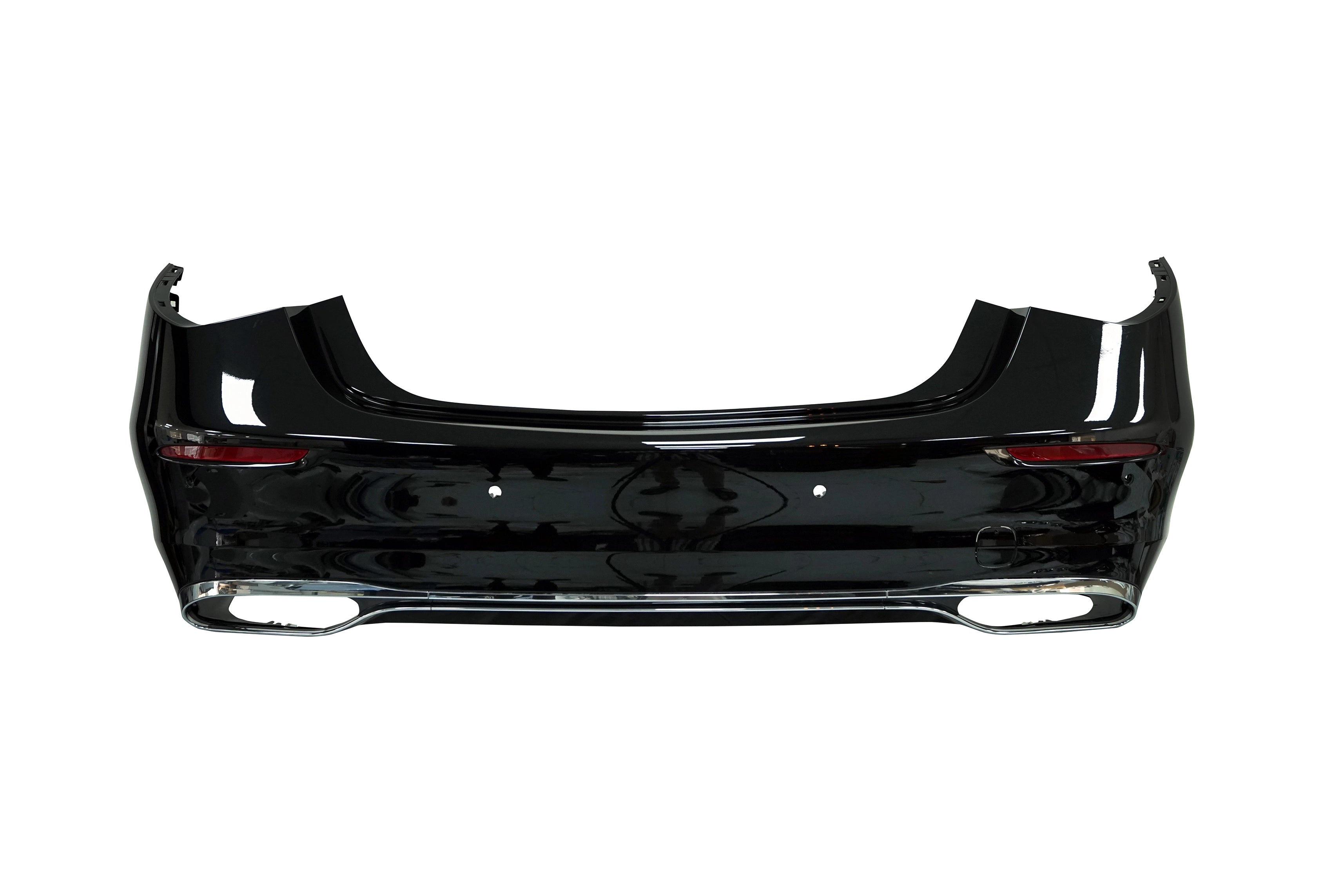 Mercedes Benz S 580 Rear Bumper Black Gloss OEM A2239059203