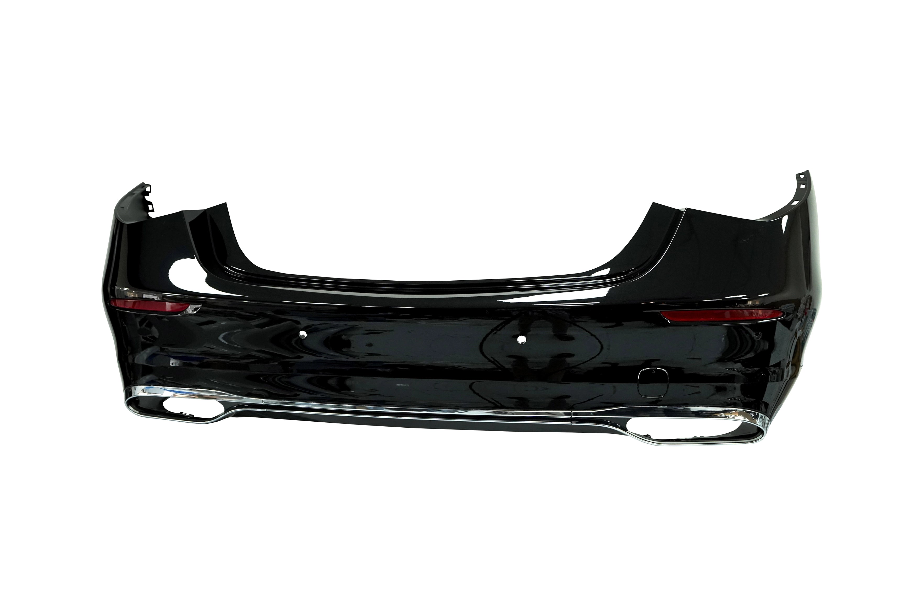 Mercedes Benz S 580 Rear Bumper Black Gloss OEM A2239059203