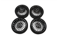Mercedes Benz S Class 21 inch Wheels Rims with Pirelli Tyres Set Black & Chrome OEM A2234011700