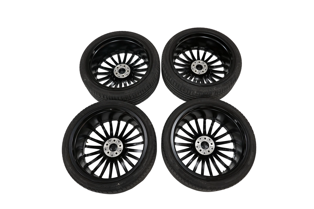 Mercedes S-Class Pirelli Wheels A2234011700 Silver Chrome Black