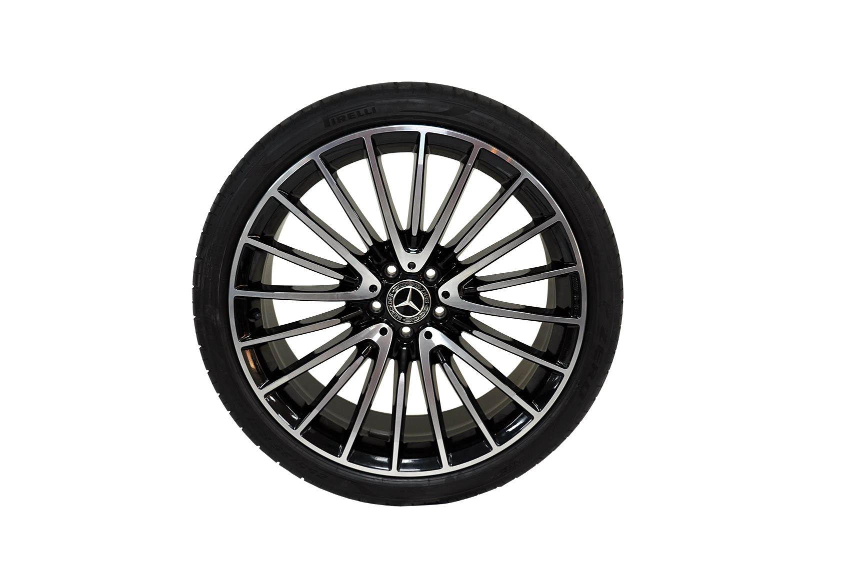 Mercedes S-Class Pirelli Wheels A2234011700 Silver Chrome Black