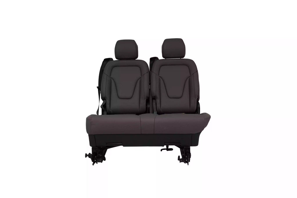 Mercedes Benz V-Class 2- Passenger Comfort Bench Seat Dark Brown