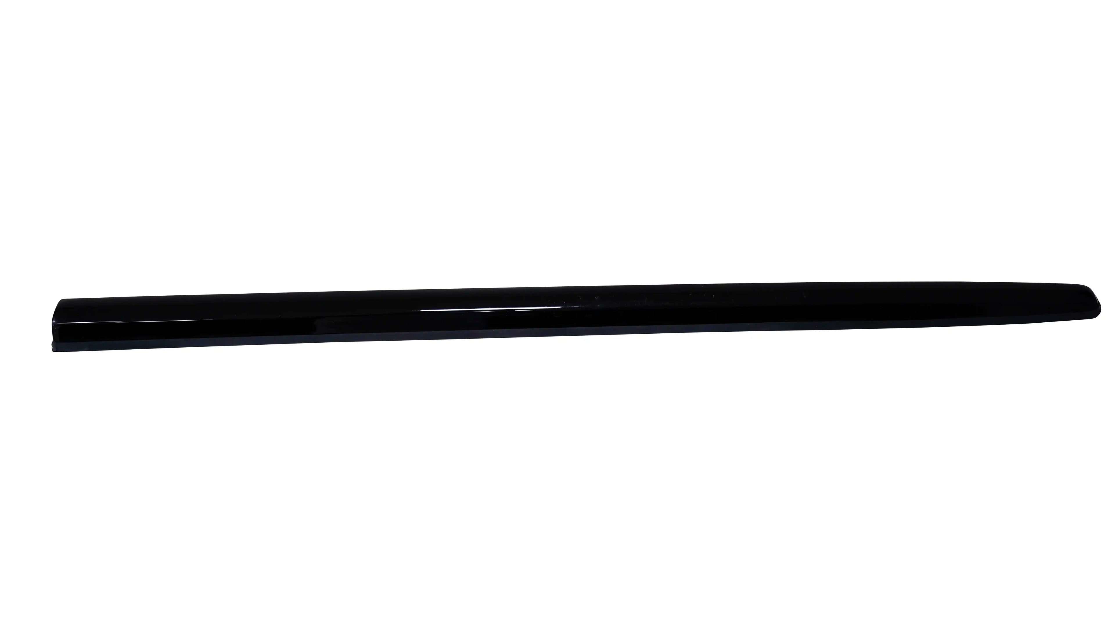 Rolls Royce Cullinan Front Door Trims molding RH Black OEM 51137448586