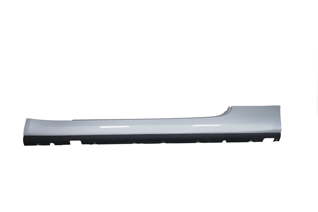 Rolls Royce Dawn Side Trim Panel Sill Right Silver II Metallic OEM 51777371324