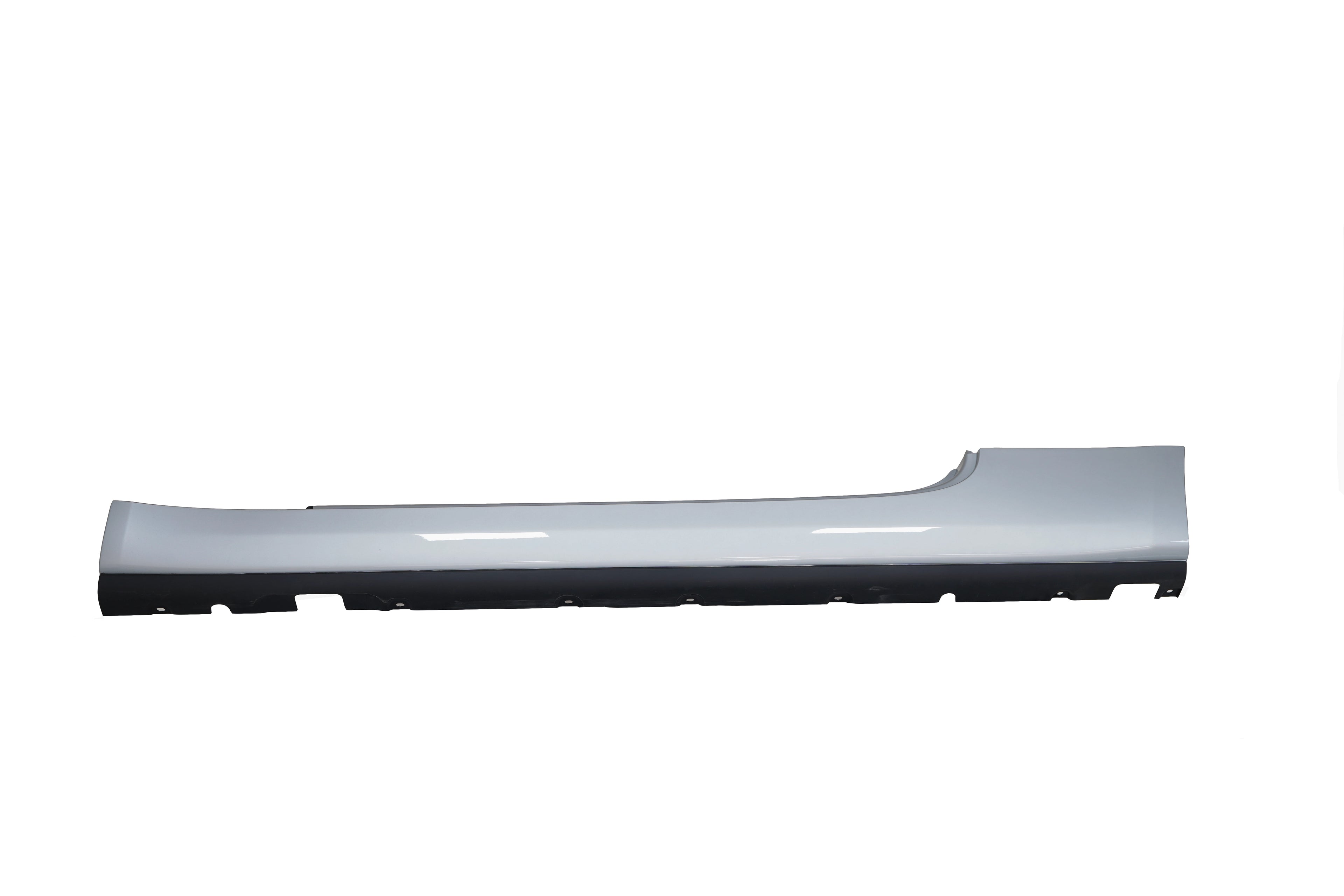 Rolls Royce Dawn Side Trim Panel Sill Right Silver II Metallic OEM 51777371324